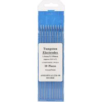 10 électrodes composites en tungstène violet, aiguilles en tungstène, tiges de tungstène TIG, 1,6 x 150 mm