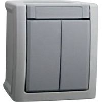 INTERRUPTEUR POUR GAMME VIKO 90591002-DE PACIFIC GRIS