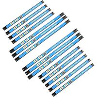 Giantex 6 Barras Magnéticas De 46 Cm Para Herramientas – Organizador De Pared Con Imanes Fuertes (10 Kg Cada Tira)