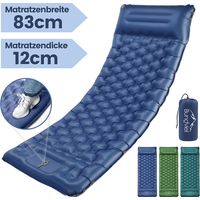 Isomatte selbstaufblasend Camping Luftmatratze Matratze Fußpumpe Campingmatte