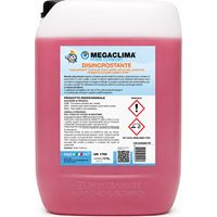 MegaClima Acido Disincrostante Liquido ad Azione Rapida Euro 801 Confezione da 10 kg per Pompa Disincrostante