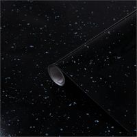 d-c-fix Pellicola Adesiva per mobili Granito nero pietra PVC plastica vinile impermeabile decorativa per cucina, armadio, porta carta rivestimento 90 cm x 2,1 m