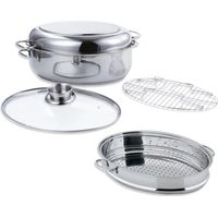 CUISINE & CHEF - Braisière inox 38cm - 5 pièces