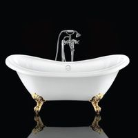 Bañera con patas DARLINGTON 175 cm patas ÁGUILA DORADAS
