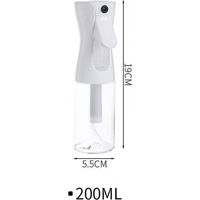 Hair Spray Bottle, Ultra-Fine Continuous Water Sprayer for Styling, Cleaning, Plants, Mistling and Skin Care, 200ml