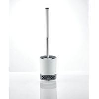 Cepillo de inodoro, cepillo de inodoro de silicona antibacteriano, cepillo de inodoro, juego de cepillo de escoba con soporte para colgar, pinzas ocultas, barro de diatomeas, gancho adhesivo, mango de