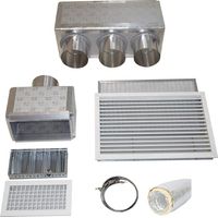 Kit complet 3 voies pour distribution d'air par gaine Kit complet 3 voies pour distribution d'air par gaine