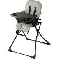 Thermobaby Handy chaise haute noir et vert confortable