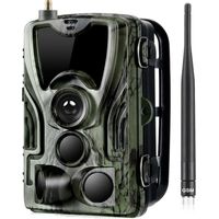 Caméra Faune Sauvage Surveillance Sauvage sans Fil cellulaire de caméra traînée d'appareil-Photo Chasse avec la Batterie au Lithium Fiable Précise