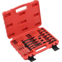 Vidaxl – Jeu de bougies de préchauffage 22 pcs M8 x 1 mm et M10 x 1 mm – Acier au carbone – Mallette de rangement incluse