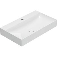 Lavabo en céramique 80x47 cm Globo T-EDGE B6R81BI Blanc - Céramique