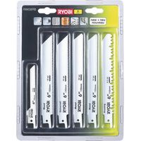 Lames scie sabre assorties par 6 - scie electrique