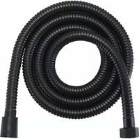 Flexible de douche inox 150cm\\/200cm, flexible de douche extrêmement flexible, flexible de douche pour douchette, flexible de douche universel anti-torsion, flexible de douche avec protection anti-to