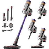Aspirateur Balai sans Fil, 42Mins/40KPA Autonomie Aspirateur sans Fil Puissant avec Écran Intelligent, aspirateur Balai Puissant pour Les Poils d'animaux/Tapis/Sols Durs,2025 Dernier Modèle