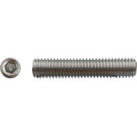 200 Vis Sans Tête 6 Pans Creux à Bout Plat STHC 3 x 10 mm - DIN 913 - Inox A2 - D-Work