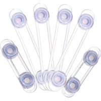 Deux têtes de balai de rechange adhésives, adaptées aux parquets et aux carrelages, parfaites pour les utilisateurs de balais paresseux.