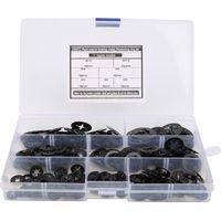 rondelle de blocage-Kit de 280 rondelles serrure à dents internes M3-M12 – Anti-vibration pour équipements mécaniques – Manganèse
