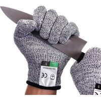 Gant Anti Coupure Gants de Travail Protection de Niveau 5 et Certifié EN388 Gants Jardinage Gants Résistants Aux Coupures Pour L'écaillage D'huîtres, Le Soudage,L