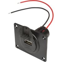 ProCar Presa Power da incasso USB con piastra di montaggio e coperchio Portata massima corrente=3 A Adatto per (dettagl