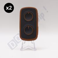 WHY EVO NOA MINI - Lot de 2 Télécommandes universelle 4 boutons Tabac Sauvage multi-fréquences 280-868 MHz - Code fixe & rolling code - Ref : 4791044