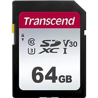 Transcend TS64GSDC300S memoria flash 64 GB SDXC NAND Classe 10