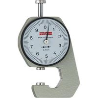 KÄFER Medidor de espesor de bolsillo K 15 0-10mm lectura 0,1mm plano 6,35mm - 20001