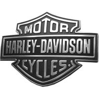 Set mit 2 Harley-Davidson 3D-Emblemen für Motorradtank, Heckfender, Auto-Seitenkofferraum, Metallabzeichen
