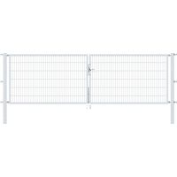 ALBERTS Doppeltor Flexo, feuerverzinkt, lichte BxH4000x1200, PF80x80/1900mm