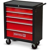 Metall-Werkzeugschubladenschrank mit 5 Schubladen - Movitools