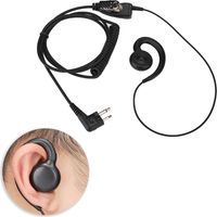 Talkie-Walkie Motorola AEH3000-M1A avec Casque Micro Intégré Noir - Radio Bidirectionnelle Professionnelle