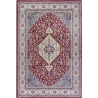 Tapis salon 57x90cm Rouge, beige, bleu Oriental