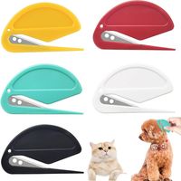 5 peines para nudos de gato, peines para nudos de mascotas, herramienta para quitar el pelo de perros y gatos, artículos de aseo para perros y gatos