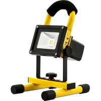 Projecteur d'extérieur Avide rechargeable 10W IP65 550 lm