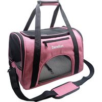 Sac de transport pliable pour animaux de compagnie, cage souple respirante pour chien et chat, idéal pour les voyages, la voiture et l'avion
