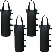 Set of 4 Gazebo Weights for Gazebo and Pavilion, Sand Weight Bag for Legs, Sun Shade Tents, Parasol