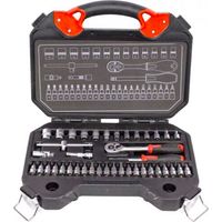 Kroftools 2040 - ESTUCHE DE HERRAMIENTAS 1/4 DE LLAVES DE VASO, PUNTAS 1/4 40 pz