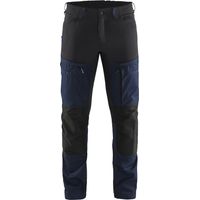 Dehnbarer Arbeitshose 1456 - Dunkelblau/Schwarz L - FR(46) - SE(C52) - Normen