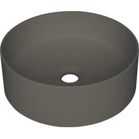 Lavabo rond en granit anthracite métallisé - Delia