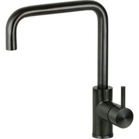 Rotgussfarbener Küchenspülenmischer aus Edelstahl mit verstellbarem Auslauf Pollini NF0001B Gunmetal