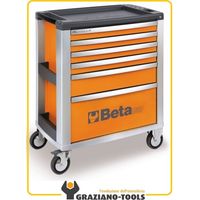 Cassettiera mobile 6 cassetti beta c39/6 - Orange