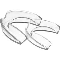Lot de 2 protège-dents pour grincement des dents, avec étui de rangement, protège-dents moulables pour nuit