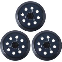 125mm Sanding Pad for Makita 743081C8, BO5010, BO5041KC - 8-Hole Sanding Discs with 3 Sandpaper Sheets Included