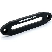 Military Grade Large Aluminium Hawse Fairlead. CNC Cut, Matt Black, Laser Etched Logo