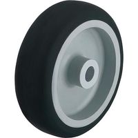 Roue pour matériel d'atelier 100mm – Caoutchouc thermoplastique – Charge 90kg – Trou axe 8mm – Ne laisse pas de traces – Blickle