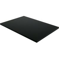 Pannello di rivestimento HPL compatto nero - 6 mm x 130 cm x 305 cm
