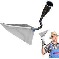 Binette de Jardin,Outil de Jardinage pour Plantation de Fleurs et Bêchage - Binette Triangle Multifonction pour Préparation du Sol, Massifs et Jardins