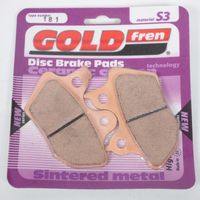 Plaquette de frein Gold Fren pour Moto Harley Davidson 883 XLH
