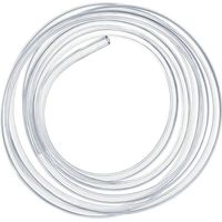 Tuyau PVC Souple Transparent 2 Mètres, 16 × 20mm Tube Flexible de Pression