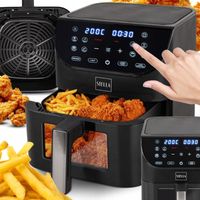 Heißluftfritteuse stella staf-1500-6-c 1500 W 6 Liter