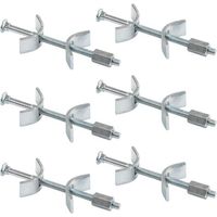 Raccord Plan de Travail - Connecteur de Meubles, 100 mm 6 pcs. - Joint Plan de Travail Cuisine - Vis Assemblage Meuble – Ferrure d'Assemblage - Solution Sûre et Stable